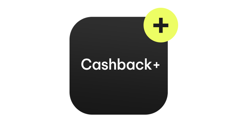 Cashback+ account sign up